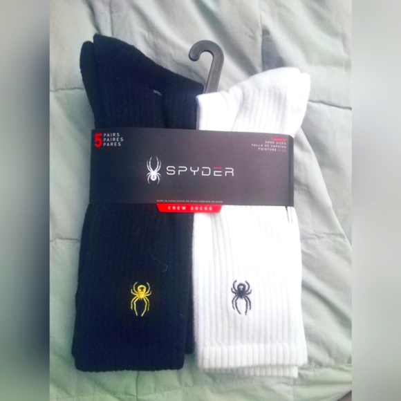 SPYDER CREW SOCKS - Picture 1 of 3